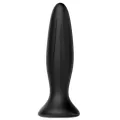Wiederaufladbarer Schwarzer Vibrator Analsplug von Mr Play
