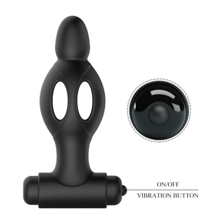 Silikon Analsplug mit Vibration von Mr Play | Fesselliebe.de