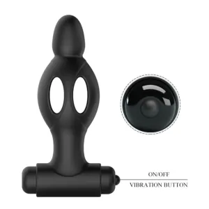 Silikon Analsplug mit Vibration von Mr Play