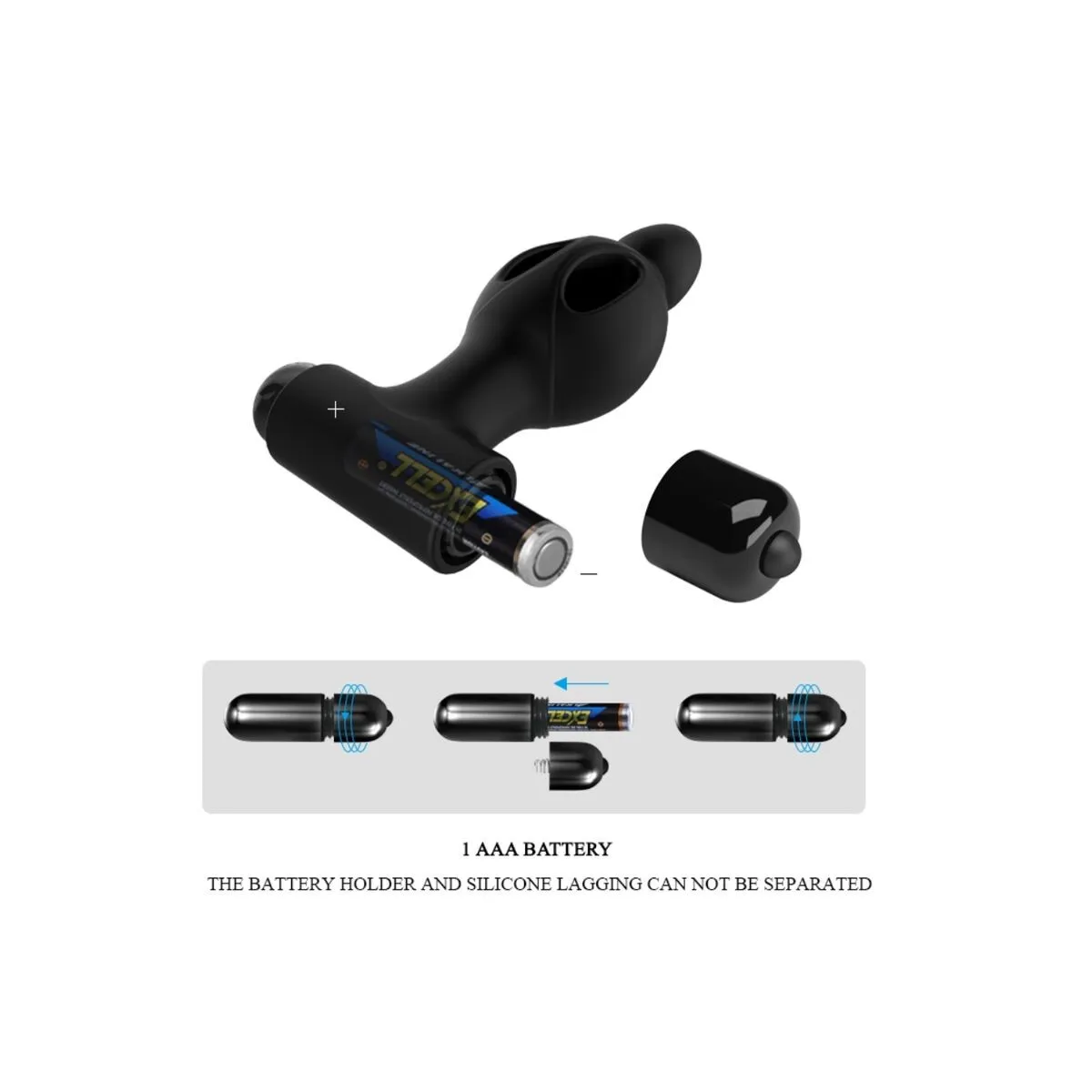 Silikon Analsplug mit Vibration von Mr Play | Fesselliebe.de