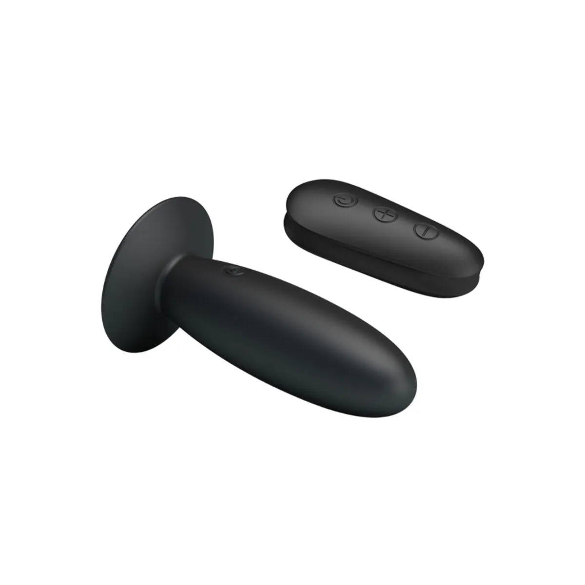 Analstecker mit Vibration, Schwarze mit Fernbedienung von Mr Play | Fesselliebe.de