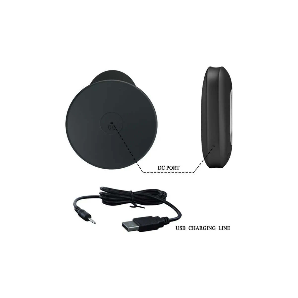 Analstecker mit Vibration, Schwarze mit Fernbedienung von Mr Play | Fesselliebe.de