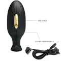 Jefferson App-Gesteuerter Analplug Schwarz von Pretty Love Bottom