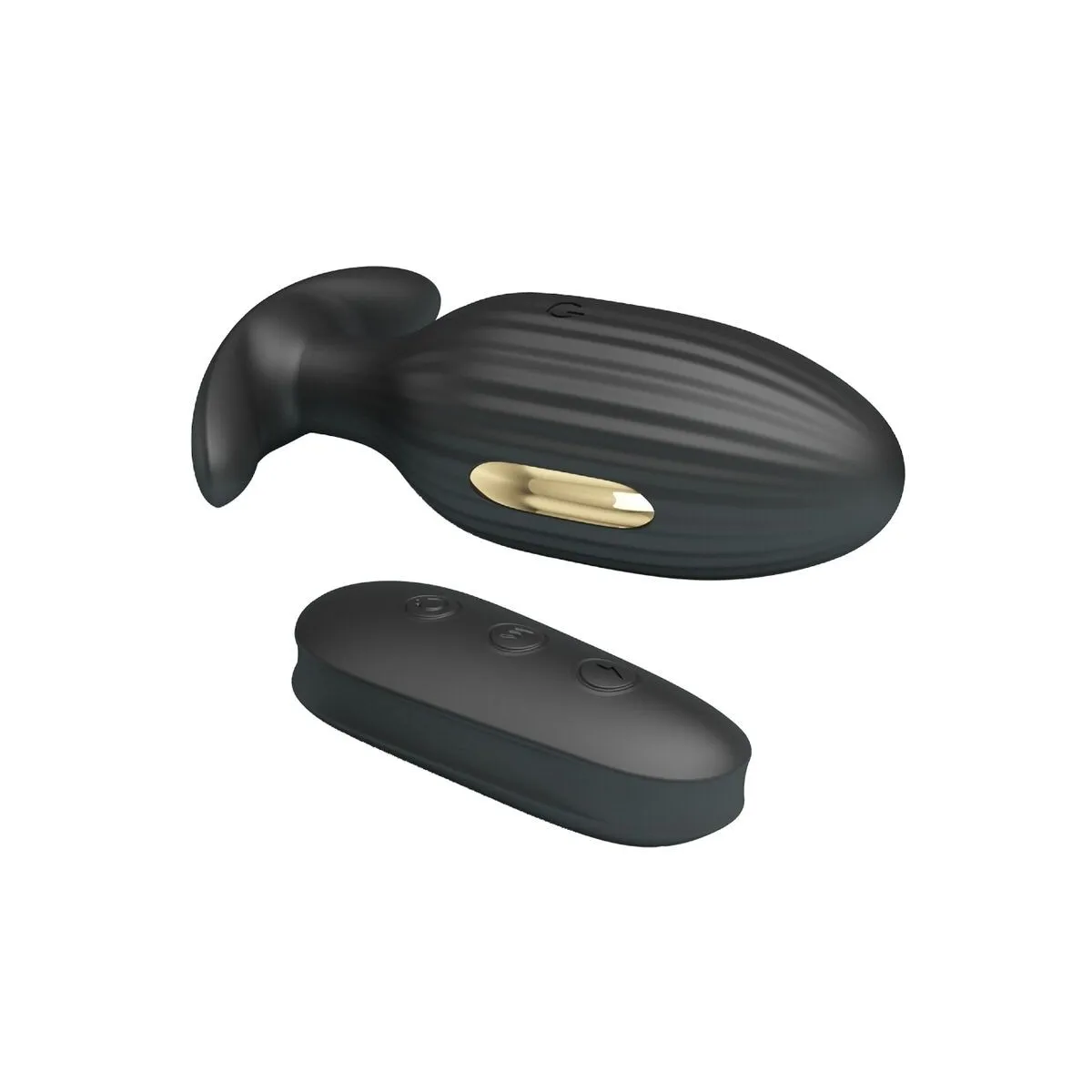 Kelly Plug Anal wiederaufladbarer Vibrator Schwarz von Pretty Love Bottom | Fesselliebe.de