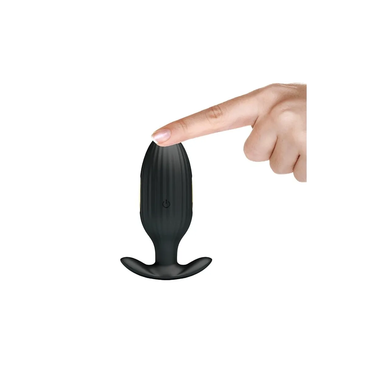 Kelly Plug Anal wiederaufladbarer Vibrator Schwarz von Pretty Love Bottom | Fesselliebe.de