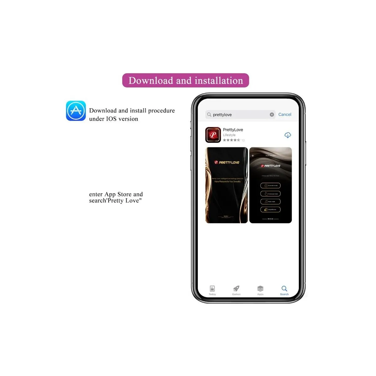 Jefferson App-Gesteuerter Analstecker Lila von Pretty Love Bottom | Fesselliebe.de