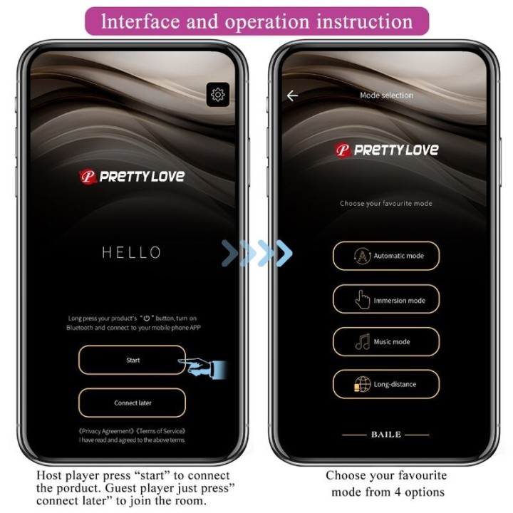 Jefferson App-Gesteuerter Analstecker Lila von Pretty Love Bottom | Fesselliebe.de