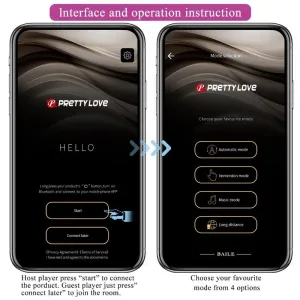 Jefferson App-Gesteuerter Analstecker Lila von Pretty Love Bottom
