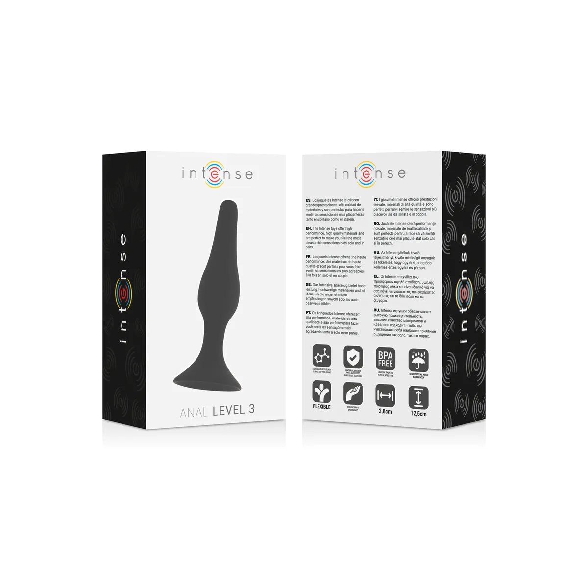 Anal Stufe 3 12,5cm Schwarz von Intense Anal Toys | Fesselliebe.de