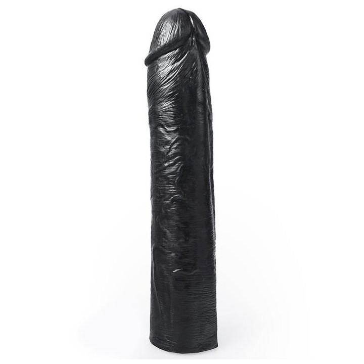 Realistischer Dildo Schwarz Farbe Benny 25,5 cm von Hung System | Fesselliebe.de