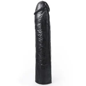 Realistischer Dildo Schwarz Farbe Benny 25,5 cm von Hung System | Fesselliebe.de