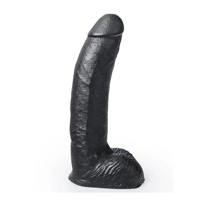 Realistischer Dildo Schwarz Farbe George 22 cm von Hung System | Fesselliebe.de