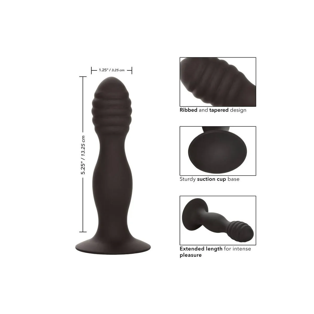 Gerippter Anal-Stud von Calexotics | Fesselliebe.de