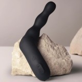 Schwarzer Prostata- und Analvibrator-Adapter von Rocks-Off | Fesselliebe.de