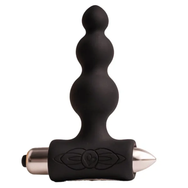 Petite Sensations Bubbles Anal Plug Vibrator Schwarz von Rocks-Off | Fesselliebe.de