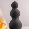 Petite Sensations Bubbles Anal Plug Vibrator Schwarz von Rocks-Off
