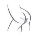 Petite Sensations Bubbles Anal Plug Vibrator Schwarz von Rocks-Off