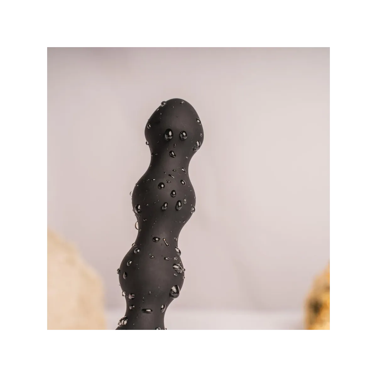 Petite Sensations Pearls Anal Plug Vibrator Schwarz von Rocks-Off | Fesselliebe.de