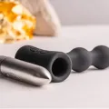 Petite Sensations Pearls Anal Plug Vibrator Schwarz von Rocks-Off