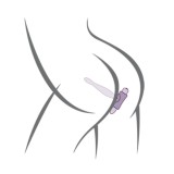 Petite Sensations Teazer Anal Plug Vibrator Lila von Rocks-Off | Fesselliebe.de