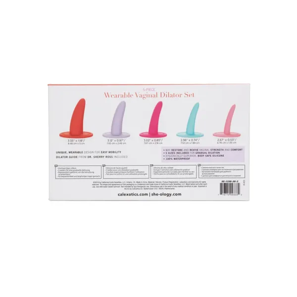 5-Teiliges Tragbares Dilator-Set von Calexotics | Fesselliebe.de
