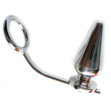 Stahlring mit Analplug, 45x50 Mm von Metal Hard | Fesselliebe.de