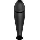 Anal Plug Silikon Penisform Schwarz von Pretty Love Bottom | Fesselliebe.de
