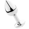 Analplug aus Transparentem Aluminium, 7 cm von Secretplay Toys