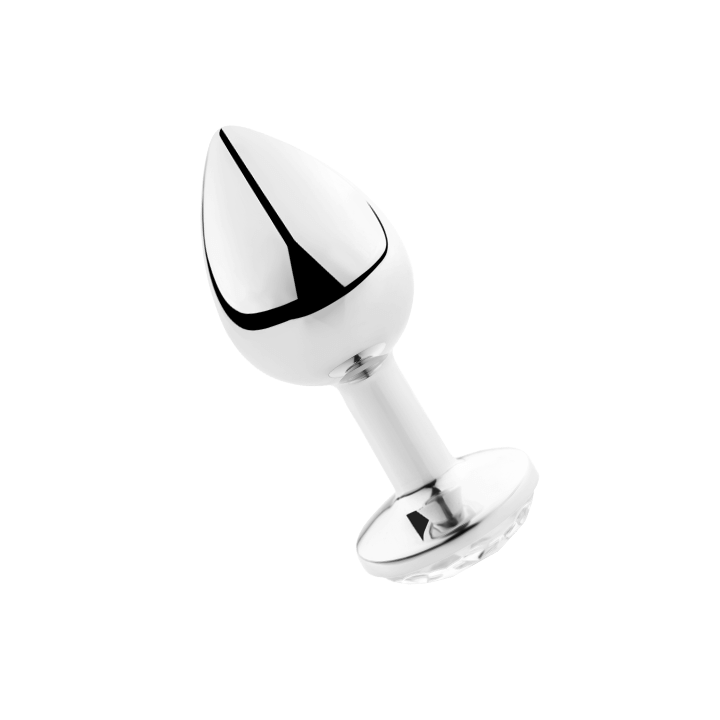 Analplug aus Transparentem Aluminium, 7 cm von Secretplay Toys | Fesselliebe.de