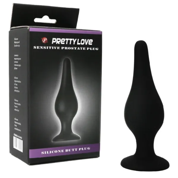 Ergonomischer Silikonstecker 14 cm von Pretty Love Bottom | Fesselliebe.de