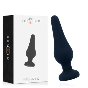 Analplug Pipo S Schwarzes Silikon 9,8 cm von Intense Anal Toys | Fesselliebe.de