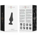 Analplug Pipo S Schwarzes Silikon 9,8 cm von Intense Anal Toys