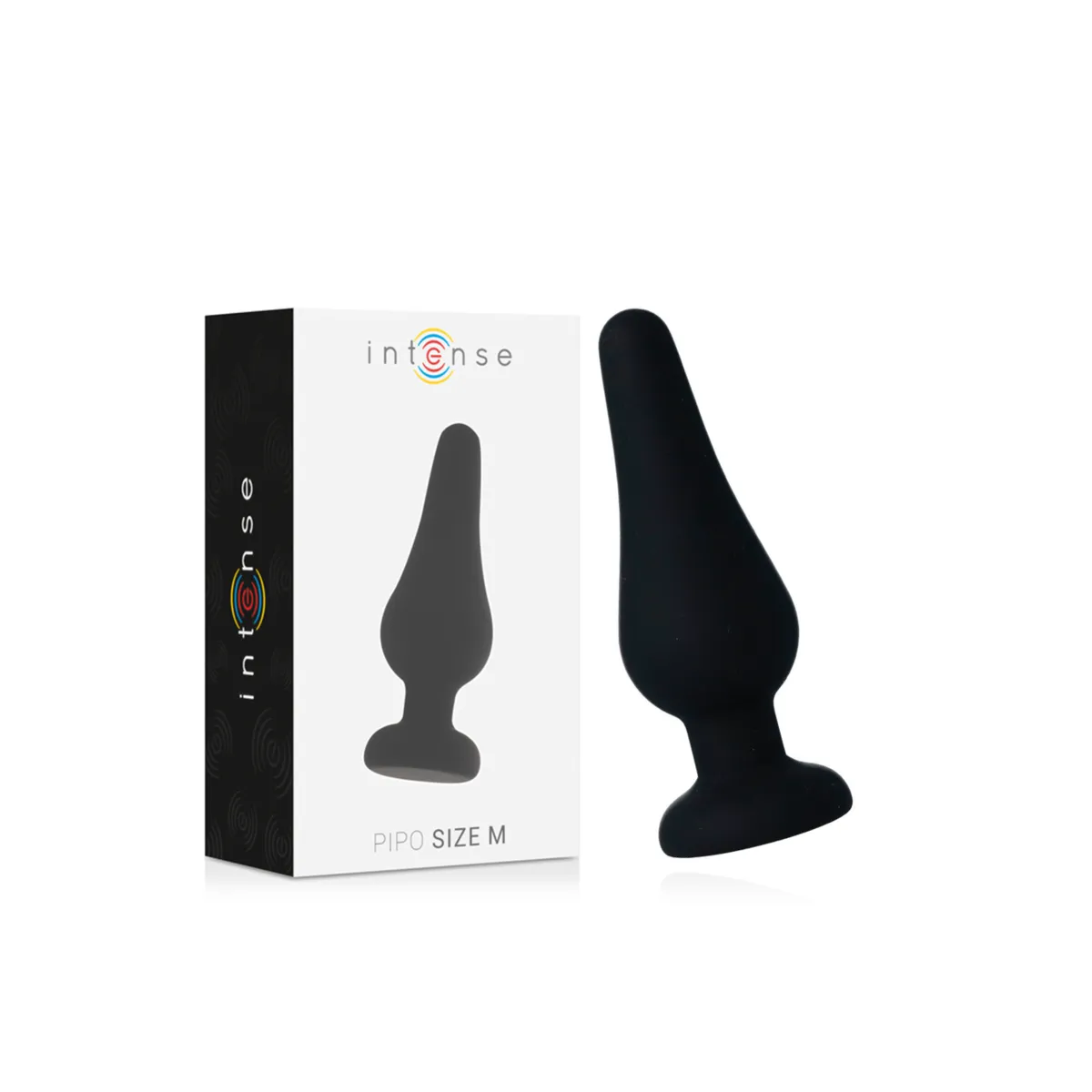 Analplug Pipo M Schwarzes Silikon 11 cm von Intense Anal Toys | Fesselliebe.de