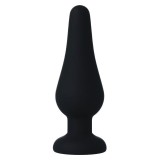 Analplug Pipo M Schwarzes Silikon 11 cm von Intense Anal Toys | Fesselliebe.de