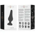 Analplug Pipo M Schwarzes Silikon 11 cm von Intense Anal Toys
