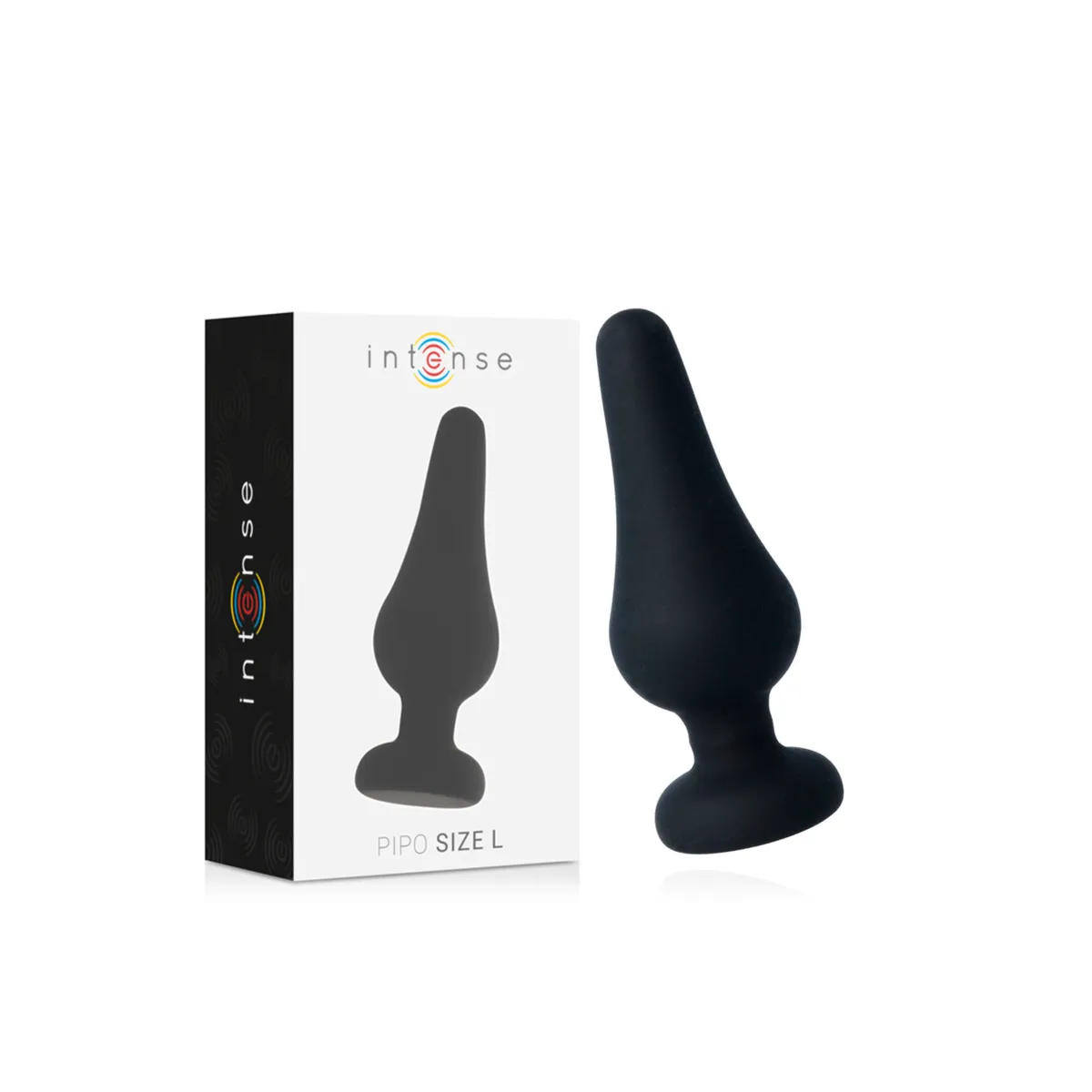 Analplug Pipo L Schwarzes Silikon 13 cm von Intense Anal Toys | Fesselliebe.de