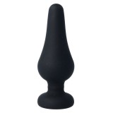 Analplug Pipo L Schwarzes Silikon 13 cm von Intense Anal Toys | Fesselliebe.de