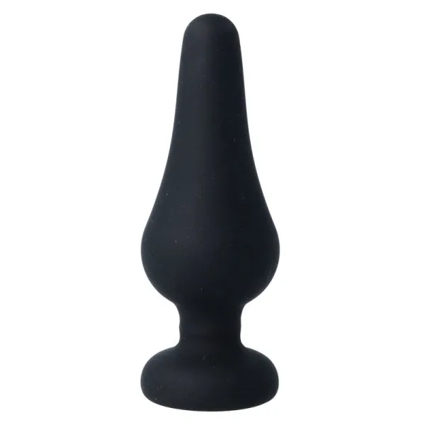 Analplug Pipo L Schwarzes Silikon 13 cm von Intense Anal Toys | Fesselliebe.de