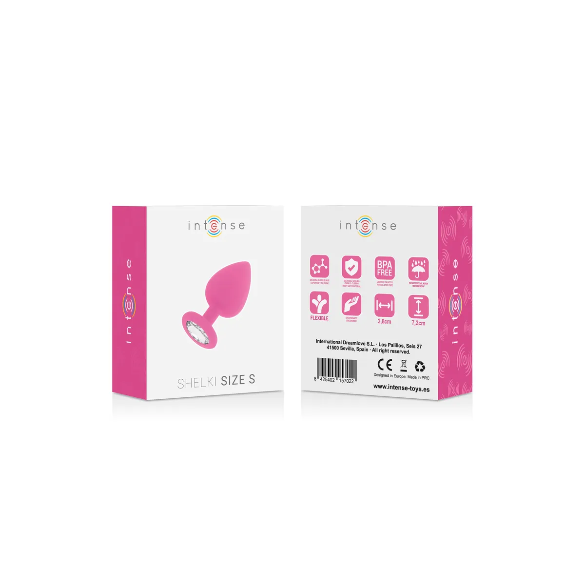 Shelki S Plug Anal Fuchsia von Intense Anal Toys | Fesselliebe.de