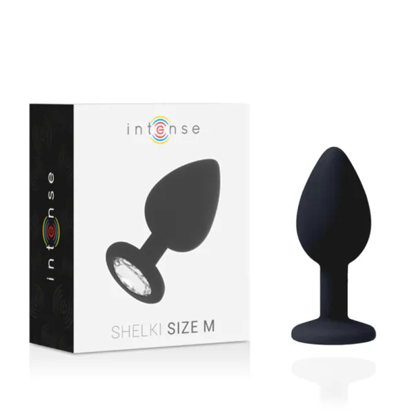 Shelki M Anal Plug Schwarz von Intense Anal Toys | Fesselliebe.de