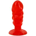 Unisex Analplug mit Rotem Saugnapf von Baile Anal