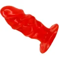 Unisex Analplug mit Rotem Saugnapf von Baile Anal