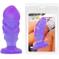 Unisex Analplug mit Lila Farbenem Saugnapf von Baile Anal