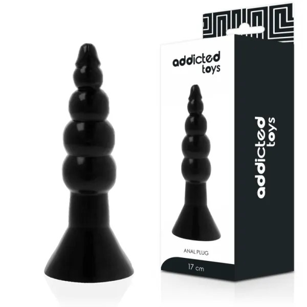 Analplug 17 cm Schwarz von Addicted Toys | Fesselliebe.de