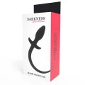 Analplug 28 cm Schwarzes Silikon von Darkness Anal