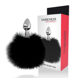 Extra Anal Buttplug mit Schwanz Schwarz 7 cm von Darkness Anal | Fesselliebe.de