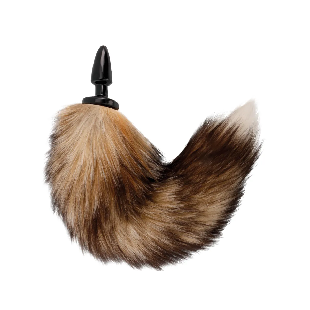 Natürlicher Schwanz mit Silikon-Analsplug 10 cm von Darkness Anal | Fesselliebe.de