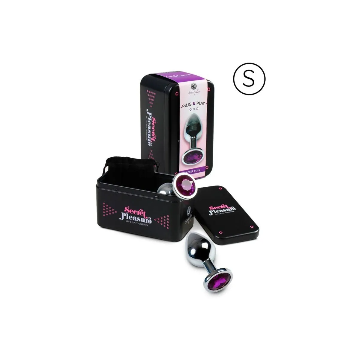 Analplug Lila S von Secretplay Toys | Fesselliebe.de