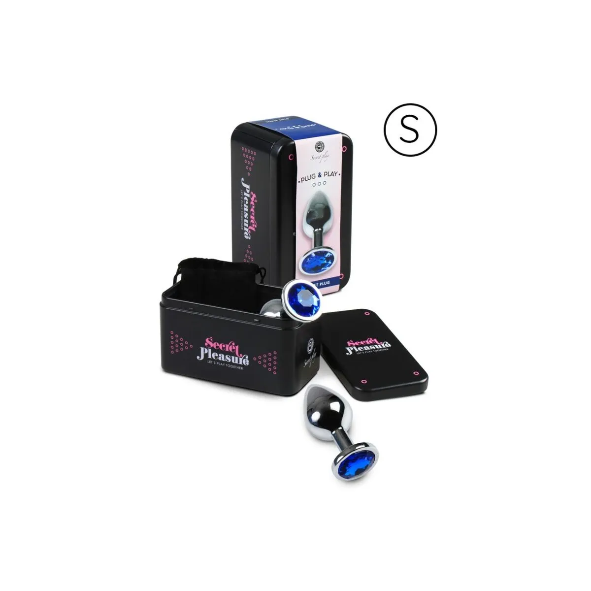 Analplug Blau S von Secretplay Toys | Fesselliebe.de