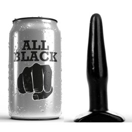 Stecker Schwarz 11 cm von All Black | Fesselliebe.de